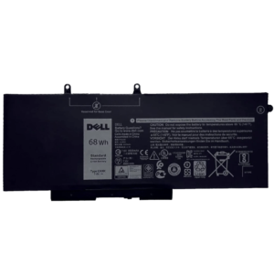 Dell Lattitude 5280 5290 5480 5490 5491 5495 5580 5590 5591, DELL Precision 3520 Precision 3530 Laptop Battery 68Wh (GJKNX)
