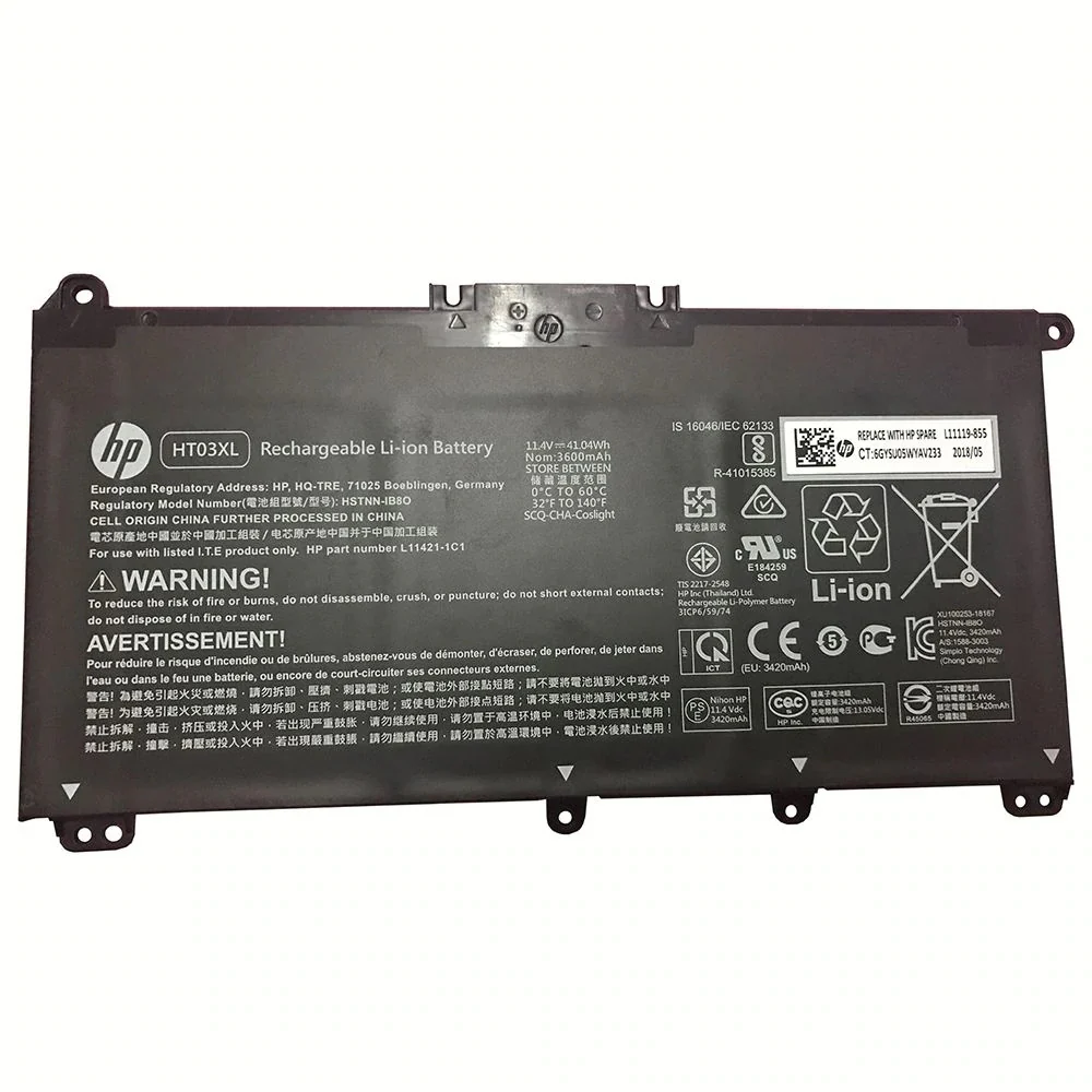 HP Pavilion X360 14-CD 15-CC 15-CD Laptop Battery (HT03XL)
